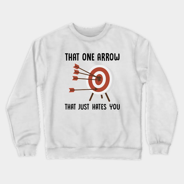 Warning I Might Start Talking About Archery At Any Time - Archery Crewneck Sweatshirt by D3Apparels